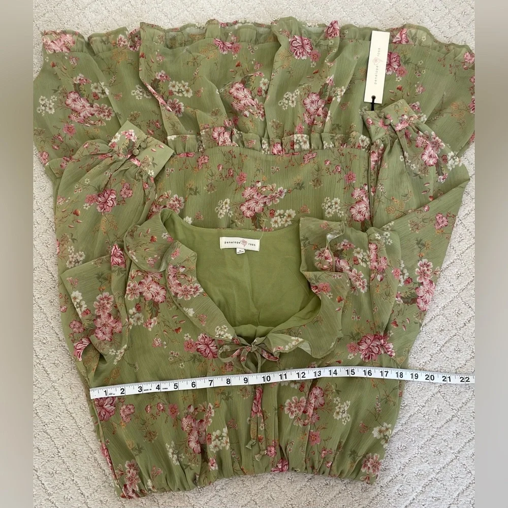 Floral midi dress - Picture 4 of 8